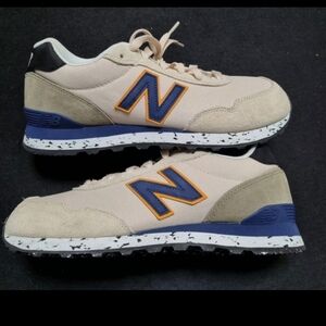 New Balance men's sneakers multicolor suede 515v3 Calm/Moon Shadow size 9